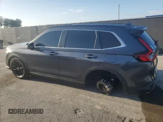 2024 Honda CR-V Sport with VIN 7FARS5H52RE021384, listed as a Copart auction lot 55431915 with 17,424 mi miles and Salvage Title. Bid and sale history available at DreamBid. Image 2.