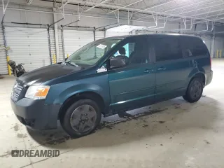 2009 Dodge Grand Caravan SE z VIN 2D8HN44E69R623516, wystawiony jako Copart lot #55310085 z przebiegiem 244 233 mil mil oraz Czysty tytuł • Clean title. Historia ofert i sprzedaży dostępna na DreamBid. Obrazek 1.