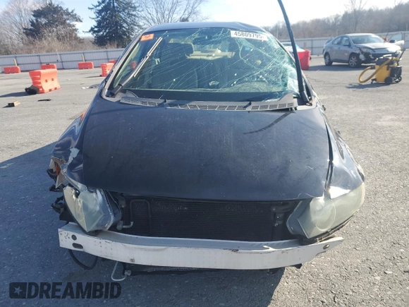 2006 Honda Civic LX with VIN 2HGFA16556H509538, listed as a Copart auction lot 45809795 with Not Provided miles and Salvage Title. Bid and sale history available at DreamBid. Image 5.