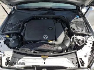 2021 Mercedes-Benz C 300 with VIN W1KWF8DB8MR632402, listed as a Copart auction lot 52971445 with 38,939 mi miles and Salvage Title. Bid and sale history available at carsss.com. Image 11.