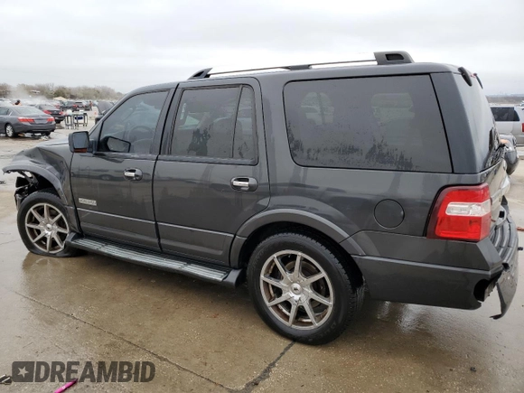 2007 Ford Expedition Limited with VIN 1FMFU19577LA00486, listed as a Copart auction lot 86441944 with 197,299 mi miles and Clean Title. Bid and sale history available at carsss.com. Image 2.