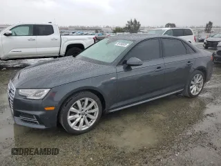 2018 Audi A4 Premium with VIN WAUKMAF47JA192104, listed as a Copart auction lot 49150685 with 183,762 mi miles and Clean Title. Bid and sale history available at carsss.com. Image 1.