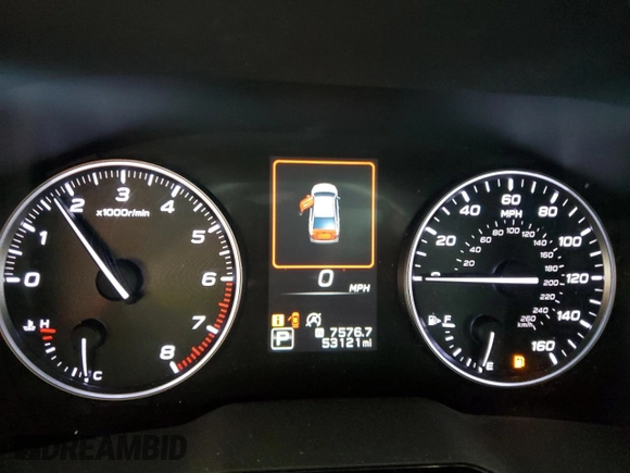 2020 Subaru Legacy Premium with VIN 4S3BWAC60L3010527, listed as a Copart auction lot 63814955 with 53,121 mi miles and Salvage title. Bid and sale history available at DreamBid. Image 9.