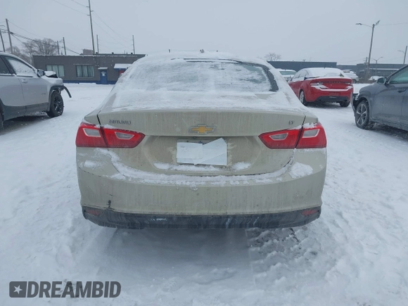 2016 Chevrolet Malibu LT with VIN 1G1ZE5ST5GF265932, listed as a IAAI auction lot 41625453 with 173,273 mi miles and . Bid and sale history available at DreamBid. Image 16.