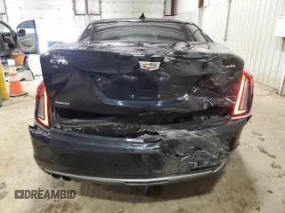 2017 Cadillac CT6 AWD with VIN 1G6KB5RS7HU139604, listed as a Copart auction lot 51518475 with 115,470 mi miles and Salvage title. Bid and sale history available at DreamBid. Image 6.