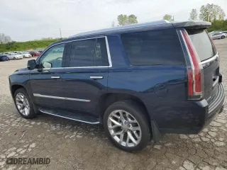 2017 Cadillac Escalade Luxury with VIN 1GYS4BKJ4HR260580, listed as a Copart auction lot 48460904 with 61,362 mi miles and Salvage Title. Bid and sale history available at carsss.com. Image 2.