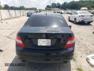 2011 Mercedes-Benz C 300 Sport with VIN WDDGF5EBXBR178460, listed as a Copart auction lot 61664495 with Not provided miles and Salvage title. Bid and sale history available at DreamBid. Image 6.
