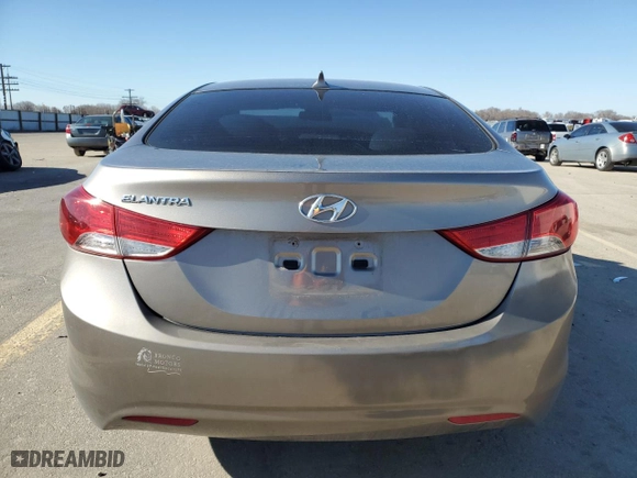 2013 Hyundai Elantra GLS with VIN 5NPDH4AE8DH313690, listed as a Copart auction lot 47102125 with 149,525 mi miles and Salvage Title. Bid and sale history available at carsss.com. Image 6.