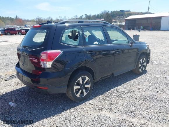 2017 Subaru Forester with VIN JF2SJABC0HH588662, listed as a IAAI auction lot 41931001 with 54,930 mi miles. Bid and sale history available at carsss.com. Image 4.