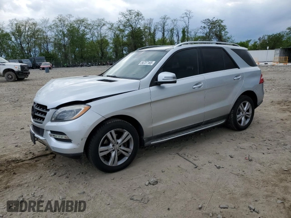 2013 Mercedes-Benz M 350 with VIN 4JGDA5HB2DA151127, listed as a Copart auction lot 54757165 with 167,111 mi miles and Salvage Title. Bid and sale history available at DreamBid. Image 1.