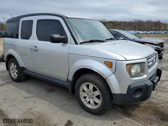 2007 Honda Element EX with VIN 5J6YH287X7L006691, listed as a Copart auction lot 52898715 with 135,218 mi miles and Salvage Title. Bid and sale history available at carsss.com. Image 4.