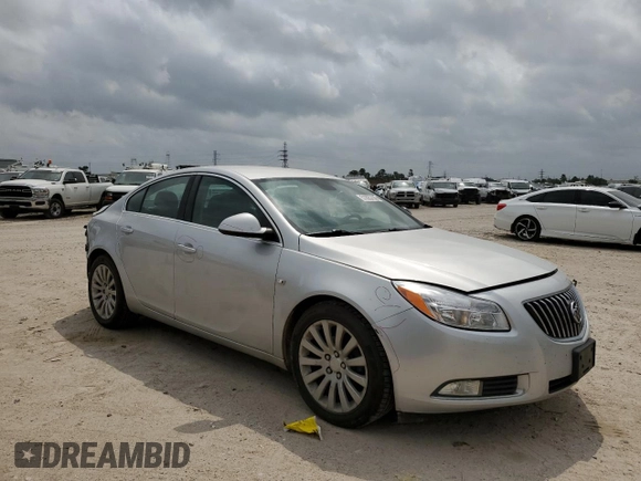 2011 Buick Regal CXL RL1 with VIN 2G4GN5EC7B9177438, listed as a Copart auction lot 51625705 with 113,695 mi miles and Salvage title. Bid and sale history available at DreamBid. Image 4.