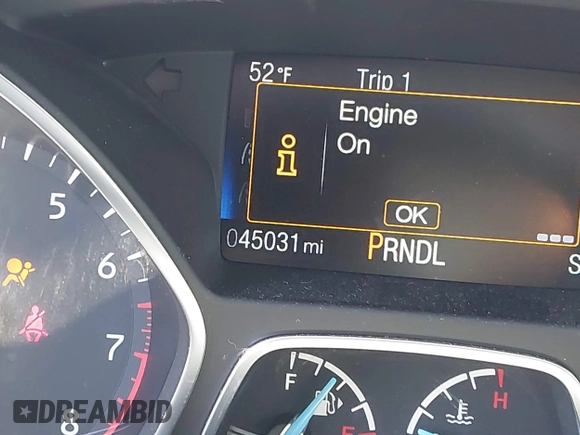 2015 Ford Focus SE with VIN 1FADP3F23FL372081, listed as a IAAI auction lot 41936051 with 45,031 mi miles. Bid and sale history available at carsss.com. Image 15.