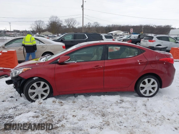 2013 Hyundai Elantra Limited with VIN 5NPDH4AE2DH220146, listed as a IAAI auction lot 41329053 with 123,652 mi miles and . Bid and sale history available at DreamBid. Image 15.
