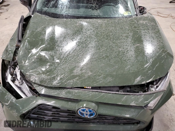 2024 Toyota RAV4 Hybrid LE with VIN 2T3UWRFV7RW212152, listed as a Copart auction lot 51289965 with 17,867 mi miles and Non repairable. Bid and sale history available at DreamBid. Image 12.