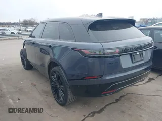 2025 Land Rover Range Rover Velar Dynamic SE with VIN SALYL2EX9SA398049, listed as a IAAI auction lot 41375784 with 7,985 mi miles and . Bid and sale history available at DreamBid. Image 3.
