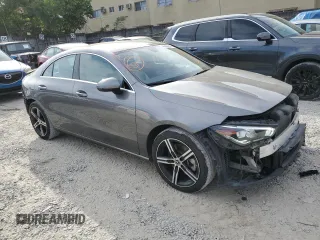 2020 Mercedes-Benz CLA 250 with VIN W1K5J4GB7LN085563, listed as a Copart auction lot 45048894 with 55,297 mi miles and . Bid and sale history available at DreamBid. Image 4.