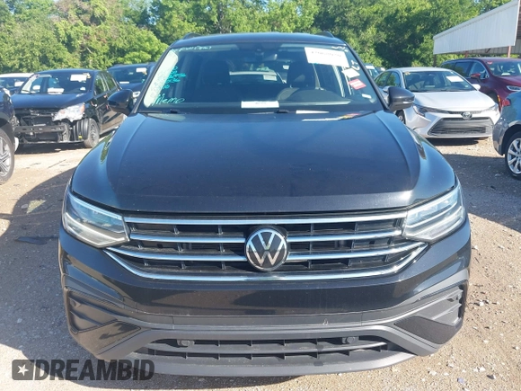 2023 Volkswagen Tiguan S with VIN 3VVRB7AX0PM120136, listed as a IAAI auction lot 42068030 with 46,220 mi miles and . Bid and sale history available at DreamBid. Image 12.