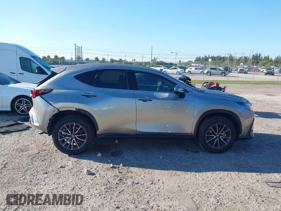 2025 Lexus NX with VIN 2T2GDCAZ0SC017810, listed as a IAAI auction lot 41672741 with 3,801 mi miles. Bid and sale history available at carsss.com. Image 13.