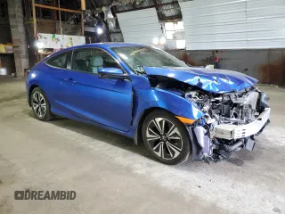 2016 Honda Civic EX-T with VIN 2HGFC3B31GH361061, listed as a Copart auction lot 56869105 with 72,416 mi miles and Salvage title. Bid and sale history available at DreamBid. Image 4.