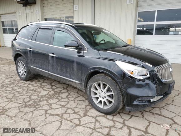 2016 Buick Enclave Leather with VIN 5GAKVBKD8GJ151082, listed as a Copart auction lot 47620225 with 115,674 mi miles and Salvage Title. Bid and sale history available at carsss.com. Image 4.