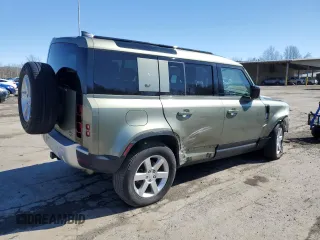 2020 Land Rover Defender with VIN SALEK7EX1L2029555, listed as a Copart auction lot 47935285 with 27,542 mi miles and Salvage title. Bid and sale history available at DreamBid. Image 3.