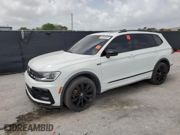 2021 Volkswagen Tiguan SE z VIN 3VV3B7AX9MM133615, wystawiony jako Copart lot #59542955 z przebiegiem 69 946 mil mil oraz Czysty tytuł • Clean title. Historia ofert i sprzedaży dostępna na DreamBid. Obrazek 1.
