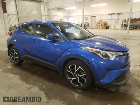 2018 Toyota C-HR XLE with VIN NMTKHMBX2JR001408, listed as a Copart auction lot 51716225 with 63,722 mi miles and Salvage Title. Bid and sale history available at DreamBid. Image 4.
