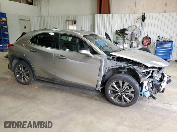 2019 Lexus UX 200 with VIN JTHY3JBH8K2000465, listed as a Copart auction lot 56873895 with 74,574 mi miles and Salvage title. Bid and sale history available at DreamBid. Image 4.