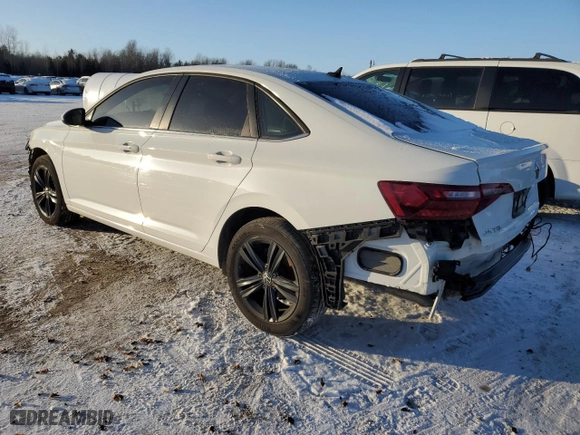 2022 Volkswagen Jetta SE with VIN 3VWEM7BU2NM001980, listed as a Copart auction lot 85855384 with 52,840 mi miles and Salvage Title. Bid and sale history available at carsss.com. Image 2.