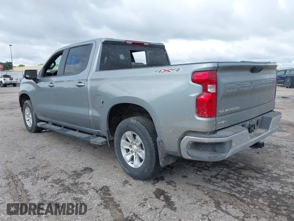 2025 Chevrolet Silverado 1500 LT z VIN 1GCUKDED0SZ216878, wystawiony jako IAAI lot #42435820 z przebiegiem 4 448 mil mil oraz . Historia ofert i sprzedaży dostępna na DreamBid. Obrazek 3.