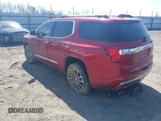 2021 GMC Acadia Denali with VIN 1GKKNPLS7MZ231919, listed as a IAAI auction lot 41773056 with 38,277 mi miles and . Bid and sale history available at carsss.com. Image 3.