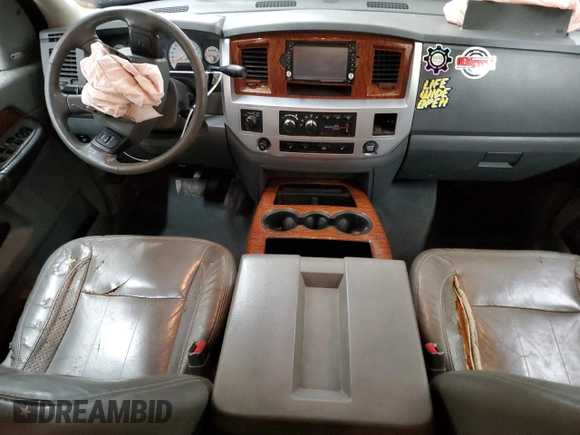 2007 Dodge 1500 SLT with VIN 1D7HU18297S257889, listed as a Copart auction lot 54304465 with 179,497 mi miles and Clean Title. Bid and sale history available at DreamBid. Image 8.