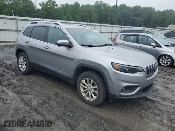 2019 Jeep Cherokee Latitude with VIN 1C4PJMCB8KD400125, listed as a Copart auction lot 61344145 with 172,732 mi miles and Clean title. Bid and sale history available at DreamBid. Image 4.