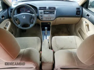 2005 Honda Civic with VIN JHMES96625S000589, listed as a Copart auction lot 44033985 with 161,944 mi miles and Salvage Title. Bid and sale history available at DreamBid. Image 8.