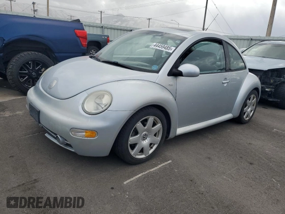 2003 Volkswagen New Beetle Coupe GLX with VIN 3VWDD21C13M422352, listed as a Copart auction lot 44459485 with 93,029 mi miles and Clean Title. Bid and sale history available at carsss.com. Image 1.