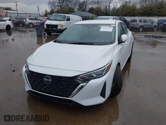 2024 Nissan Sentra SV with VIN 3N1AB8CV3RY367498, listed as a IAAI auction lot 41700309 with 1,705 mi miles and . Bid and sale history available at DreamBid. Image 16.