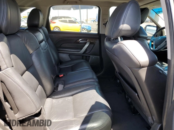 2012 Acura MDX with VIN 2HNYD2H2XCH541172, listed as a Copart auction lot 57385275 with 152,437 mi miles and Salvage title. Bid and sale history available at DreamBid. Image 11.