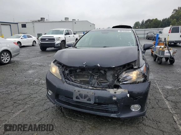 2010 Lexus HS 250h with VIN JTHBB1BA7A2013315, listed as a Copart auction lot 86163544 with 232,824 mi miles and Clean Title. Bid and sale history available at DreamBid. Image 5.