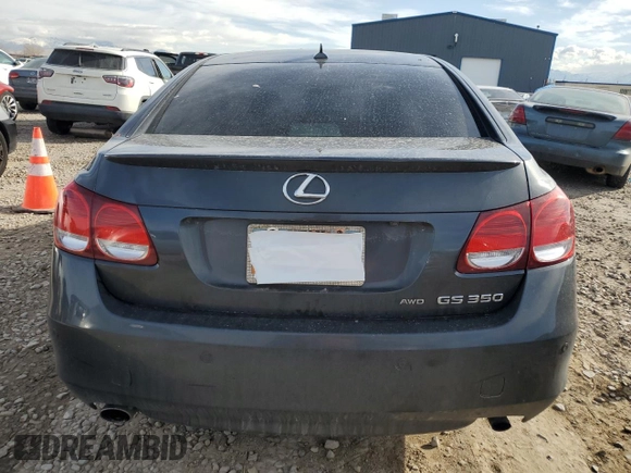 2011 Lexus GS 350 with VIN JTHCE1KS9B0028934, listed as a Copart auction lot 44269265 with 229,434 mi miles and Salvage Title. Bid and sale history available at carsss.com. Image 6.