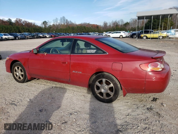 2003 Toyota Solara SE with VIN 2T1CF22P73C604642, listed as a Copart auction lot 81951194 with 187,600 mi miles and Salvage Title. Bid and sale history available at DreamBid. Image 2.