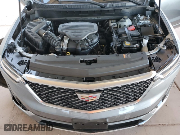 2025 Cadillac XT6 AWD Premium Luxury z VIN 1GYKPDRS6SZ100046, wystawiony jako Copart lot #42248355 z przebiegiem 2293 mil mil oraz Szkody całkowita. Historia ofert i sprzedaży dostępna na DreamBid. Obrazek 12.