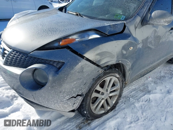 2011 Nissan Juke SL with VIN JN8AF5MV9BT023983, listed as a IAAI auction lot 41399178 with 161,157 mi miles. Bid and sale history available at carsss.com. Image 6.