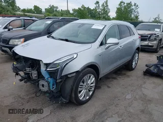 2019 Cadillac XT5 Premium Luxury AWD with VIN 1GYKNFRS6KZ245024, listed as a IAAI auction lot 42490970 with 54,917 mi miles and . Bid and sale history available at DreamBid. Image 2.