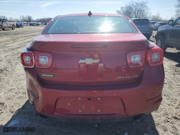 2013 Chevrolet Malibu LTZ with VIN 1G11H5SA4DF262003, listed as a Copart auction lot 45892135 with 131,331 mi miles and Salvage Title. Bid and sale history available at carsss.com. Image 6.