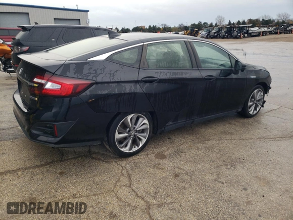 2018 Honda Clarity Plug-In Hybrid with VIN JHMZC5F14JC018446, listed as a Copart auction lot 77164344 with 61,741 mi miles and Salvage Title. Bid and sale history available at carsss.com. Image 3.