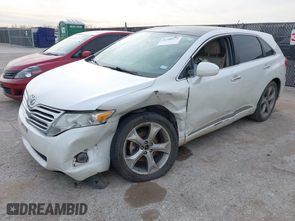 2012 Toyota Venza LE with VIN 4T3ZK3BB0CU048065, listed as a IAAI auction lot 41739379 with 126,780 mi miles and . Bid and sale history available at carsss.com. Image 2.
