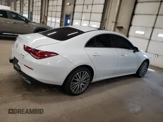 2020 Mercedes-Benz CLA 250 with VIN W1K5J4HB4LN081243, listed as a Copart auction lot 54709405 with 120,716 mi miles and Salvage Title. Bid and sale history available at DreamBid. Image 3.