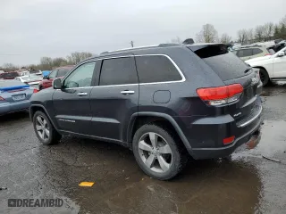 2015 Jeep Grand Cherokee Limited with VIN 1C4RJFBG9FC853828, listed as a Copart auction lot 48600395 with 123,699 mi miles and Salvage Title. Bid and sale history available at carsss.com. Image 2.