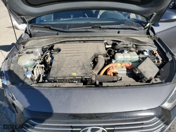 2019 Hyundai Ioniq Plug-In Hybrid Limited with VIN KMHC75LD0KU111109, listed as a Copart auction lot 88561005 with NaN miles and Salvage Title. Bid and sale history available at carsss.com. Image 11.